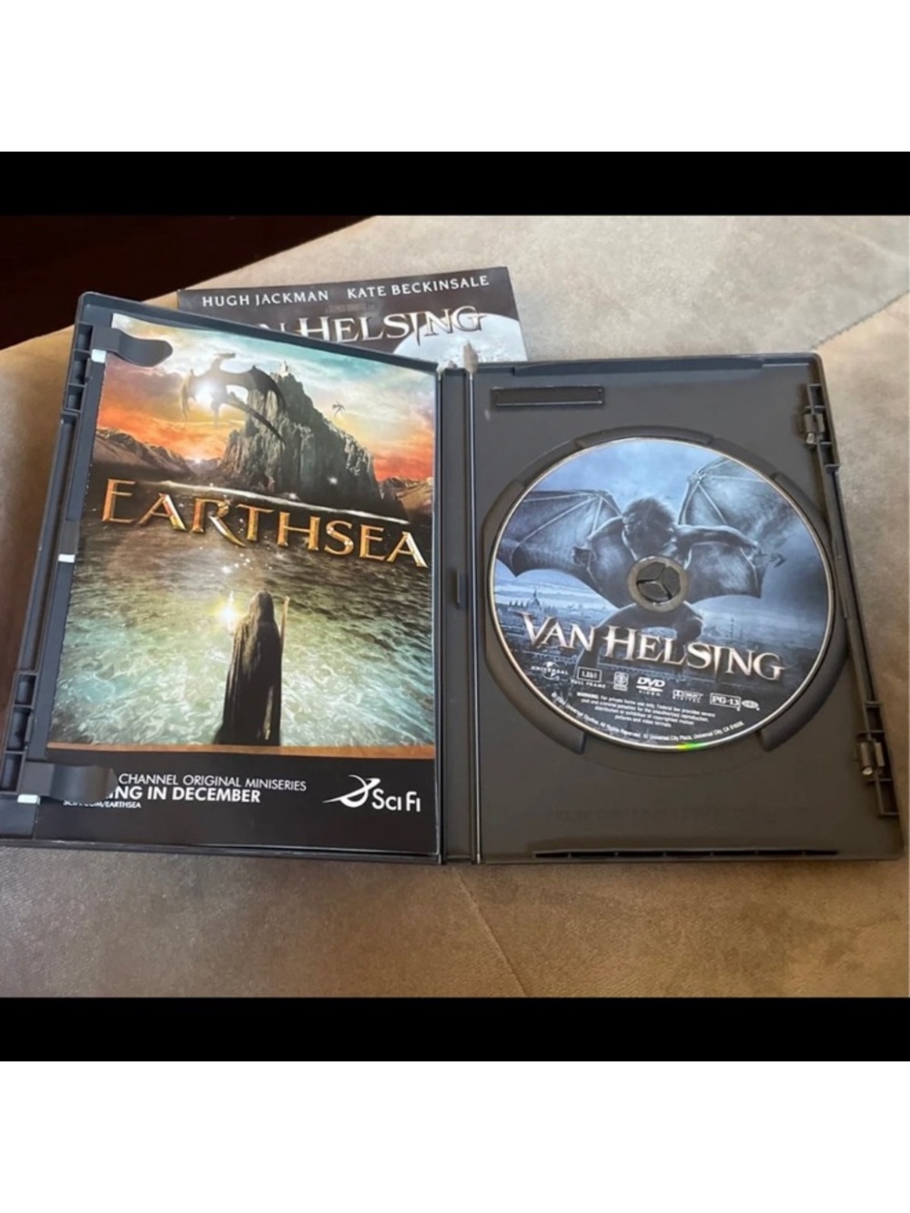 Van Helsing & Earthsea DVD Set - , Black Case